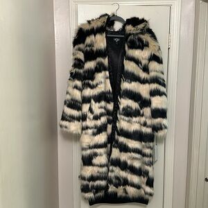UGG Faux fur long coat   ***NEW WITH TAGS****
